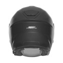 NOX PREMIUM KASK OTWARTY JET Z BLENDĄ SPY KOLOR CZARNY MAT ROZMIAR XL