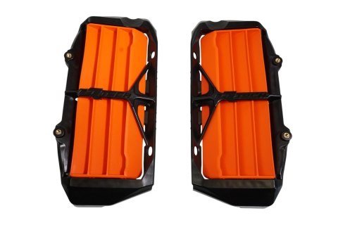 RACETECH (RTECH) OSŁONY (KRATKI) WLOTÓW CHŁODNIC POWIĘKSZONYCH KTM SX/SXF 125-450 19-24, EXC/EXCF 150-450 20-24, GAS GAS MC/MCF/