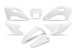 UFO KOMPLET PLASTIKÓW HUSQVARNA FE 250 / 350 / 450 / 501 '25-'26, TE 250 / 300 HERITAGE '25-'26 KOLOR BIAŁY