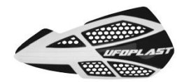 UFO 2025/11 OSŁONY RĄK (HANDBARY) VOYAGER KOLOR BIAŁY (LISTKI - POTRZEBNE MOCOWANIE PM01669, PM01665, PM01666 LUB PM01667)