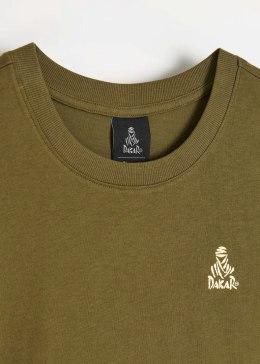 DIVERSE EXTREME TEAM - DAKAR RALLY KOSZULKA DAMSKA (T-SHIRT) DKR FADIX KOLOR KHAKI (ZIELONY) S