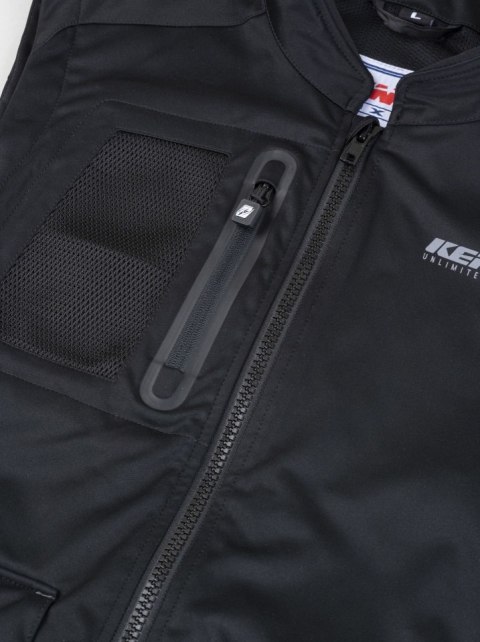 KENNY RACING KAMIZELKA BODYWARMER + KOLOR CZARNY ROZMIAR M