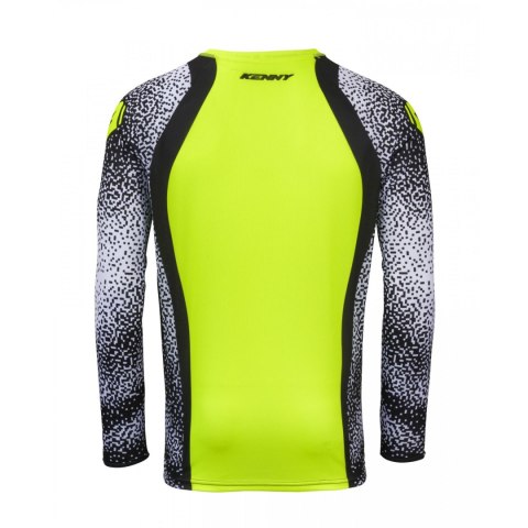 KENNY RACING KOSZULKA CROSS/ENDURO FORCE PIXEL WHITE NEON YELLOW KOLOR BIAŁY/ ŻÓŁTY FLUO ROZMIAR XXL