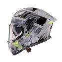 CABERG KASK INTEGRALNY Z BLENDĄ MODEL DRIFT EVO II PRISM KOLOR SZARY/CZARNY/ŻÓŁTY FLUO MAT ROZMIAR L