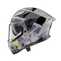 CABERG KASK INTEGRALNY Z BLENDĄ MODEL DRIFT EVO II PRISM KOLOR SZARY/CZARNY/ŻÓŁTY FLUO MAT ROZMIAR S
