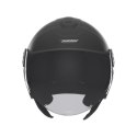 NOX KASK OTWARTY JET Z BLENDĄ N182 SOLID KOLOR CZARNY MAT ROZMIAR XL