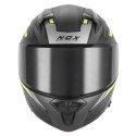 NOX KASK SZCZĘKOWY (FLIP-UP) Z BLENDĄ N968 SHIFT KOLOR CZARNY MAT/ŻÓŁTY FLUO ROZMIAR M