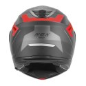 NOX KASK SZCZĘKOWY (FLIP-UP) Z BLENDĄ N968 SHIFT KOLOR CZARNY/CZERWONY MAT ROZMIAR M