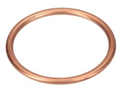 ATHENA 2026/01 USZCZELKA KOLEKTORA WYDECHOWEGO (38 X 44 X 1,5MM) MIEDZIANA YAMAHA YZ 125 '86-'93 (OEM: 3R31461300)