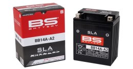 BS 2026/01 AKUMULATOR BB14A-A2 (YB14A-A2) 12V 14AH 134X88X176 BEZOBSŁUGOWY - ZALANY (200A) - ZASTĘPUJE 310572 (5)