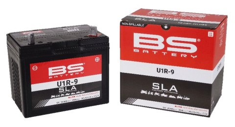 BS AKUMULATOR U1R-9 (FA) SLA 12V 28AH 195X125X176 BEZOBSŁUGOWY - ZALANY (300A) - KOSIARKA (1)