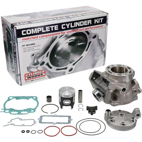 CYLINDER WORKS CYLINDER KOMPLETNY YAMAHA YZ 250 '99-'25 2T, FANTIC XX 250 '22-25 (66,40 MM) NICASIL ( TŁOK 22584 B / C , CYLINDE