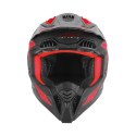 NOX KASK OFF ROAD / CROSS N634 STORM KOLOR CZARNY MAT/CZERWONY ROZMIAR M
