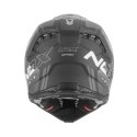 NOX PROMOCJA KASK OFF ROAD / CROSS N634 STORM KOLOR SREBRNY MAT/CZARNY ROZMIAR S