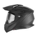 NOX KASK OFFROAD / TRAIL DUOSPORT (DUAL) N350 SOLID Z SZYBKĄ I BLENDĄ KOLOR CZARNY MAT ROZMIAR L