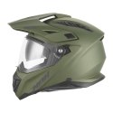 NOX KASK OFFROAD / TRAIL DUOSPORT (DUAL) N350 SOLID Z SZYBKĄ I BLENDĄ KOLOR ZIELONY (KHAKI) MAT ROZMIAR XL
