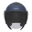 NOX KASK OTWARTY JET Z BLENDĄ N182 KOLOR NIEBIESKI MAT ROZMIAR M