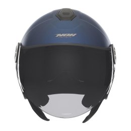 NOX KASK OTWARTY JET Z BLENDĄ N182 KOLOR NIEBIESKI MAT ROZMIAR M