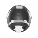 NOX KASK OTWARTY JET Z BLENDĄ N182 ROUND KOLOR CZARNY MAT/SREBRNY ROZMIAR L
