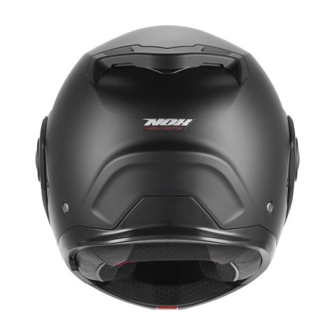 NOX PREMIUM KASK SZCZĘKOWY FLIP-BACK (SZCZĘKA DO TYŁU) Z BLENDĄ SPINNER KOLOR CZARNY MAT ROZMIAR M