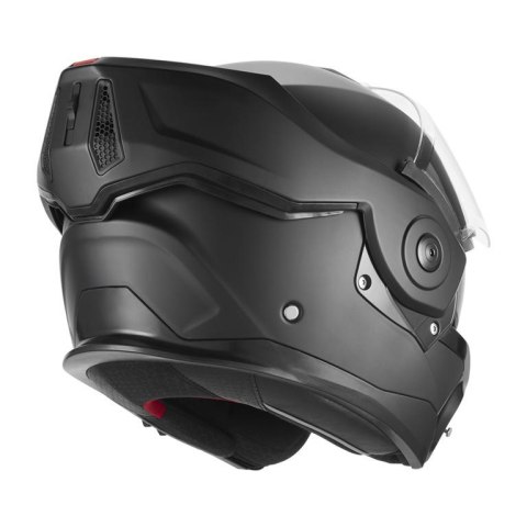 NOX PREMIUM KASK SZCZĘKOWY FLIP-BACK (SZCZĘKA DO TYŁU) Z BLENDĄ SPINNER KOLOR CZARNY MAT ROZMIAR S