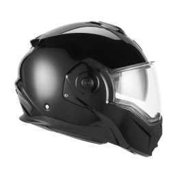 NOX PREMIUM KASK SZCZĘKOWY FLIP-BACK (SZCZĘKA DO TYŁU) Z BLENDĄ SPINNER KOLOR CZARNY ROZMIAR S