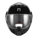 NOX PREMIUM KASK SZCZĘKOWY FLIP-BACK (SZCZĘKA DO TYŁU) Z BLENDĄ SPINNER KOLOR CZARNY ROZMIAR S