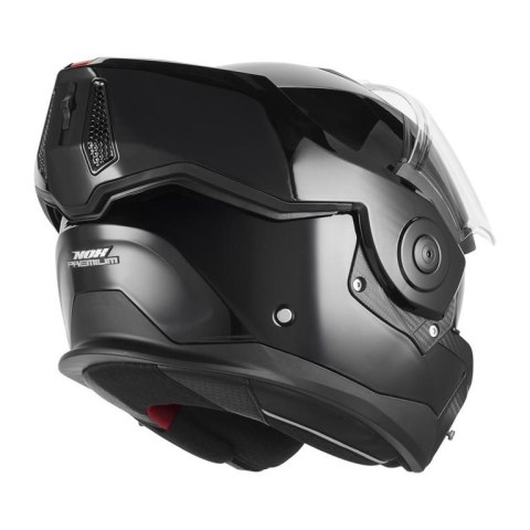 NOX PREMIUM KASK SZCZĘKOWY FLIP-BACK (SZCZĘKA DO TYŁU) Z BLENDĄ SPINNER KOLOR CZARNY ROZMIAR S
