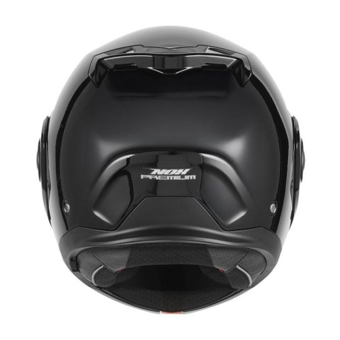NOX PREMIUM KASK SZCZĘKOWY FLIP-BACK (SZCZĘKA DO TYŁU) Z BLENDĄ SPINNER KOLOR CZARNY ROZMIAR S