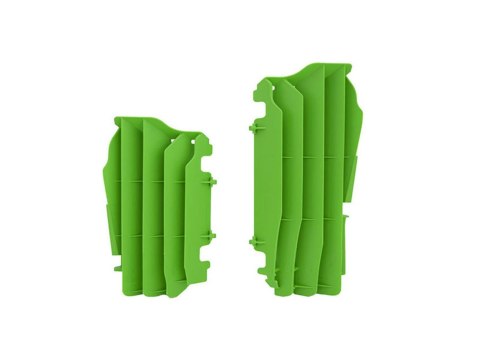RACETECH (RTECH) 2025/12 OSŁONY (KRATKI) WLOTÓW CHŁODNIC POWIĘKSZONYCH KAWASAKI KXF 250 / KX 250XC '21-'24, KXF 450 / KX 450XC '