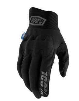 100 PROCENT RĘKAWICE CROSS/ENDURO COGNITO SMART SHOCK BLACK KOLOR CZARNY ROZMIAR M