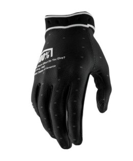 100 PROCENT RĘKAWICE CROSS/ENDURO RIDEFIT BLACK KOLOR CZARNY ROZMIAR XL