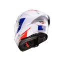 CABERG KASK INTEGRALNY ROXTER COLT KOLOR BIAŁY/CZERWONY/NIEBIESKI ROZMIAR S