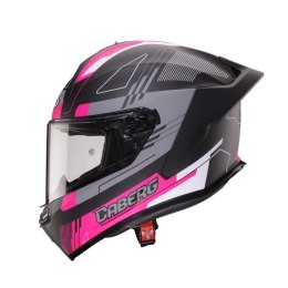 CABERG KASK INTEGRALNY ROXTER COLT KOLOR CZARNY MAT/BIAŁY/FUKSJA (INTENSYWNY ODCIEŃ RÓŻOWEGO) ROZMIAR XS