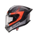 CABERG KASK INTEGRALNY ROXTER COLT KOLOR CZARNY MAT/CZERWONY FLUO/CZARNY ROZMIAR XXL