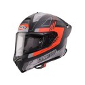 CABERG KASK INTEGRALNY ROXTER COLT KOLOR CZARNY MAT/CZERWONY FLUO/CZARNY ROZMIAR M