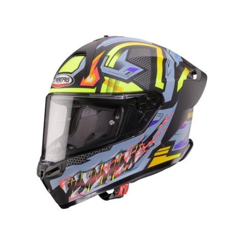 CABERG KASK INTEGRALNY ROXTER HUNTER KOLOR CZARNY MAT/SZARY/ŻÓŁTY FLUO ROZMIAR S
