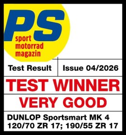 DUNLOP OPONA 190/55ZR17 (75W) TL SPORTSMART MK4 TYŁ DOT 47-52/2024