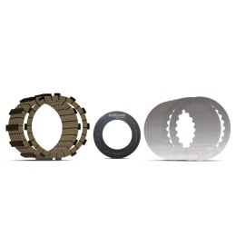 HINSON ZESTAW TARCZE SPRZĘGŁOWE Z PRZEKŁADKAMI I SPRĘŻYNĄ DDS GAS GAS EC/EX/MC 250/300/350/450/500 '23-'26; HUSQVARNA FC/FE/FS/F