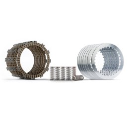 HINSON ZESTAW TARCZE SPRZĘGŁOWE Z PRZEKŁADKAMI I SPRĘŻYNAMI YZ 250 '93-'26; YZ 450F '07-'22; YZ 450FX '19-'23; WR 450F '19-'23; 