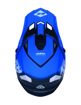 KENNY RACING CZĘŚCI ZAMIENNE DASZEK DO KASKU TRACK GRAPHIC FOCUS BLUE
