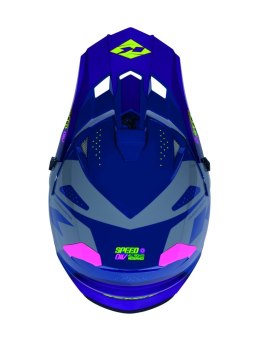 KENNY RACING CZĘŚCI ZAMIENNE DASZEK DO KASKU TRACK KID/JUNIOR/DZIECIĘCY TRACK GRAPHIC SPEED PURPLE PINK