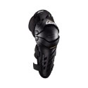 LEATT NAKOLANNIKI OCHRANIACZE KOLAN DUAL AXIS KNEE AND SHIN GUARD BLACK KOLOR CZARNY ROZMIAR S/M