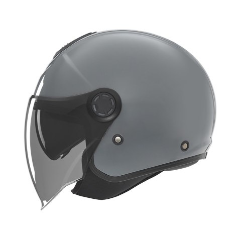NOX KASK OTWARTY JET Z BLENDĄ N182 SOLID KOLOR SZARY POŁYSK ROZMIAR XXL