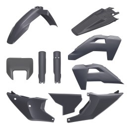 POLISPORT KOMPLET PLASTIKÓW (FULL KIT) HUSQVARNA TE/FE '26 W ZESTAWIE OSŁONA LAMPY PRZEDNIEJ (8681500002) I OSŁONY AMORTYZATORÓW
