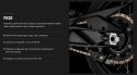 TSUBAKI ŁAŃCUCH NAPĘDOWY 520 RQ2 116 PROFESSIONAL ROAD X-RING CHAIN KOLOR ZŁOTO CZARNY G&B (116 OGNIW, OTWARTY ZAKUWKA W ZESTAWI