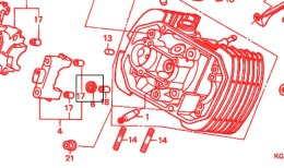 ATHENA USZCZELKA GNIAZDA OBDPROWADZENIA SPALN W POKRYWIE ZAWOROWEJ (PRZY OTWORZE ŚWIECY ZAPŁONOWEJ) HONDA CBR 1100 XX, VT 125, V