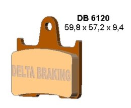 DELTA BRAKING KLOCKI HAMULCOWE YAMAHA SNOWMOBILE