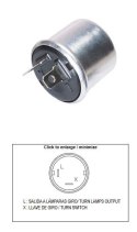DZE PRZERYWACZ KIERUNKOWSKAZÓW UNIWERSALNY (12V 2+2 21W)