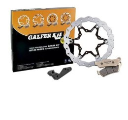 GALFER ZESTAW HONDA CRF 250/450R '19- (TARCZA I KLOCKI HAMULCOWE PRZÓD PLUS ADAPTER SP059) (OVERSIZE 270) - PATRZ OPIS DODATKOWY